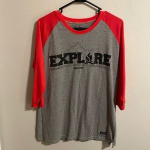 Men’s Flag Nor Fail 3/4 Sleeve Tee